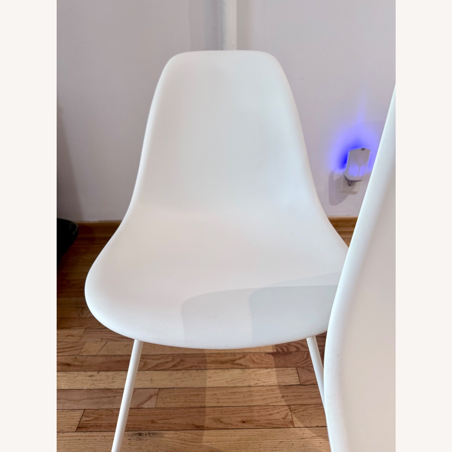Herman Miller Eames White Dining Chairs - 4 - image-4