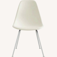 Herman Miller Eames White Dining Chairs - 4