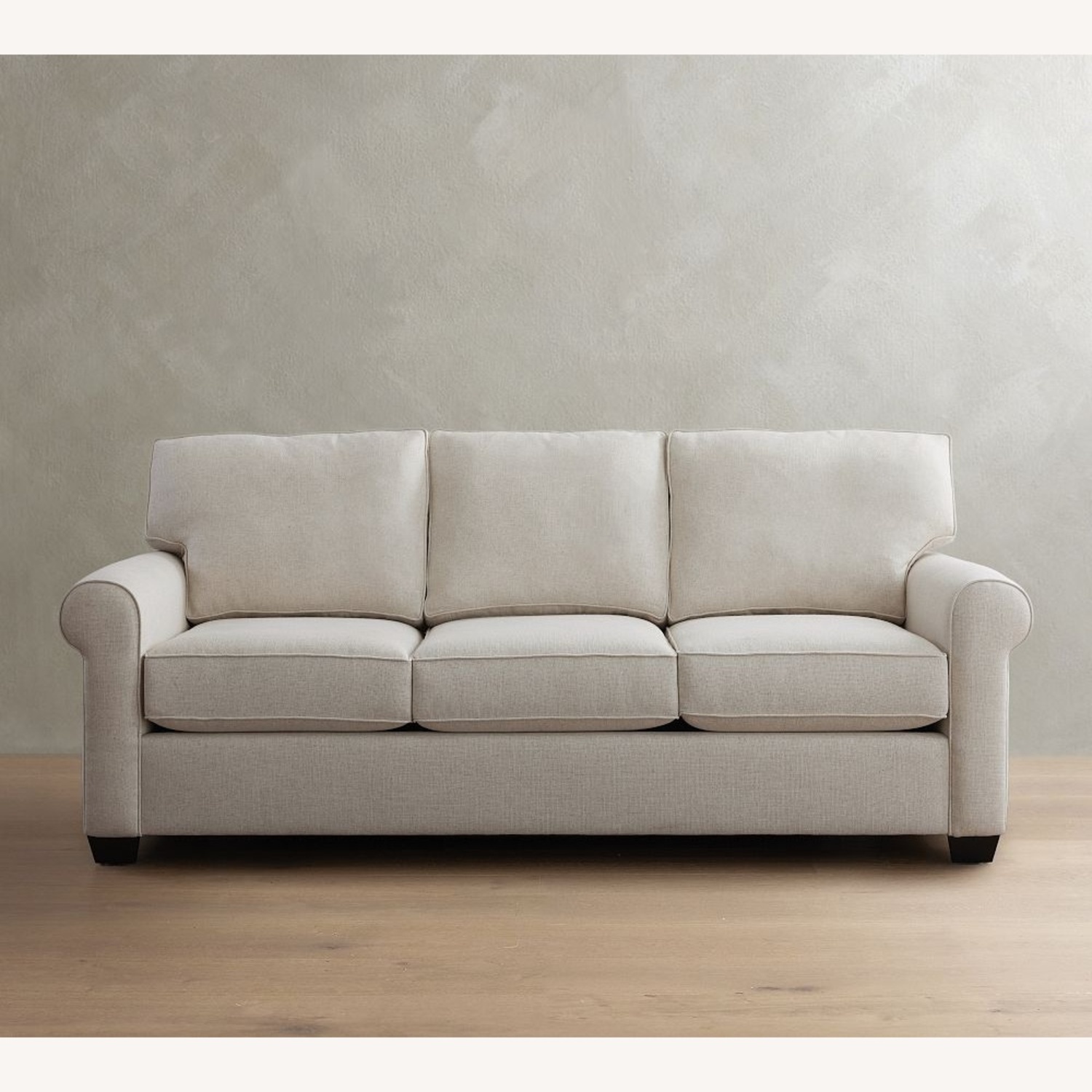 Pottery Barn Buchanan Roll Arm Sleeper Sofa - image-4