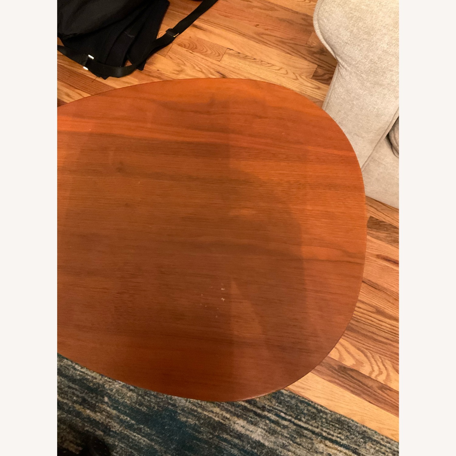 West Elmood Side Tables (Walnut & Brass) - image-4