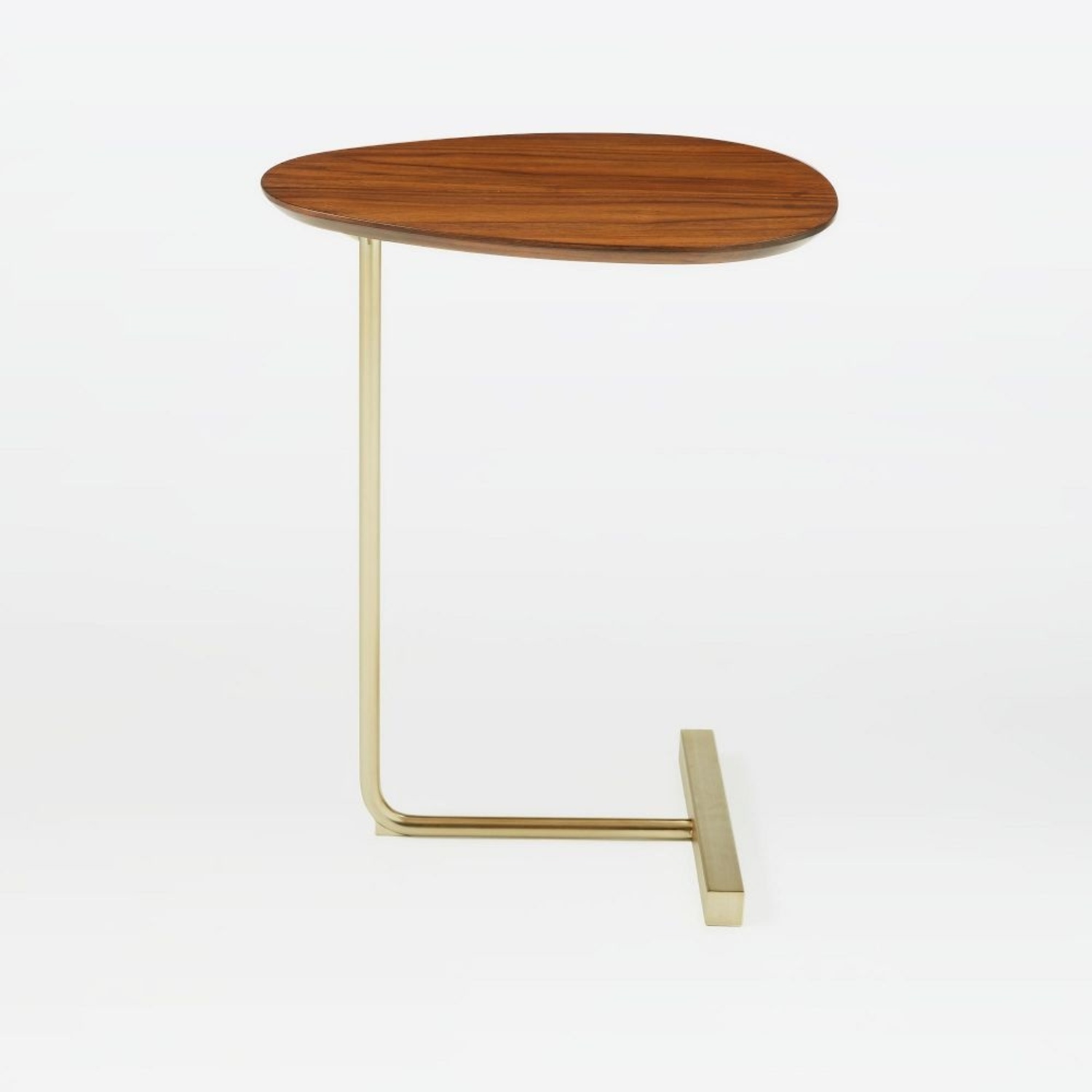 West Elmood Side Tables (Walnut & Brass) - image-5
