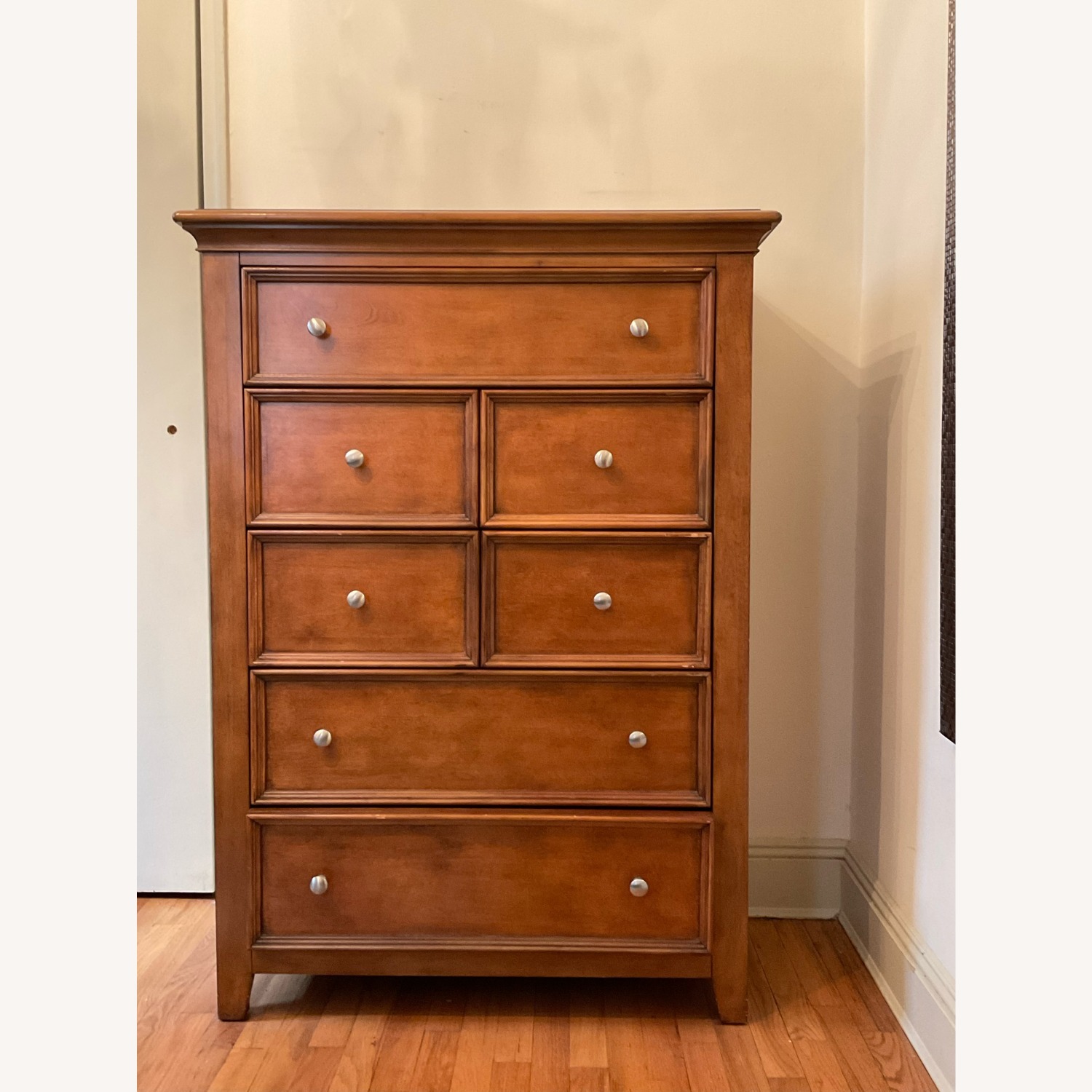 Country Willow Cherry Wood Dresser - image-1