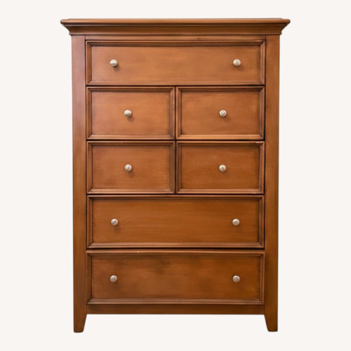 Used Country Willow Cherry Wood Dresser for sale on AptDeco