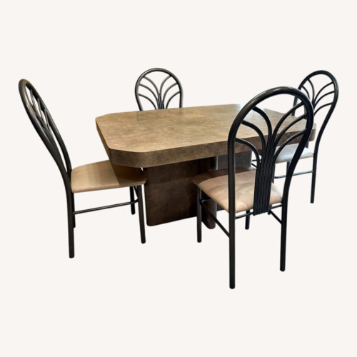 Used Croydex Formica Table & 4 Chairs  for sale on AptDeco