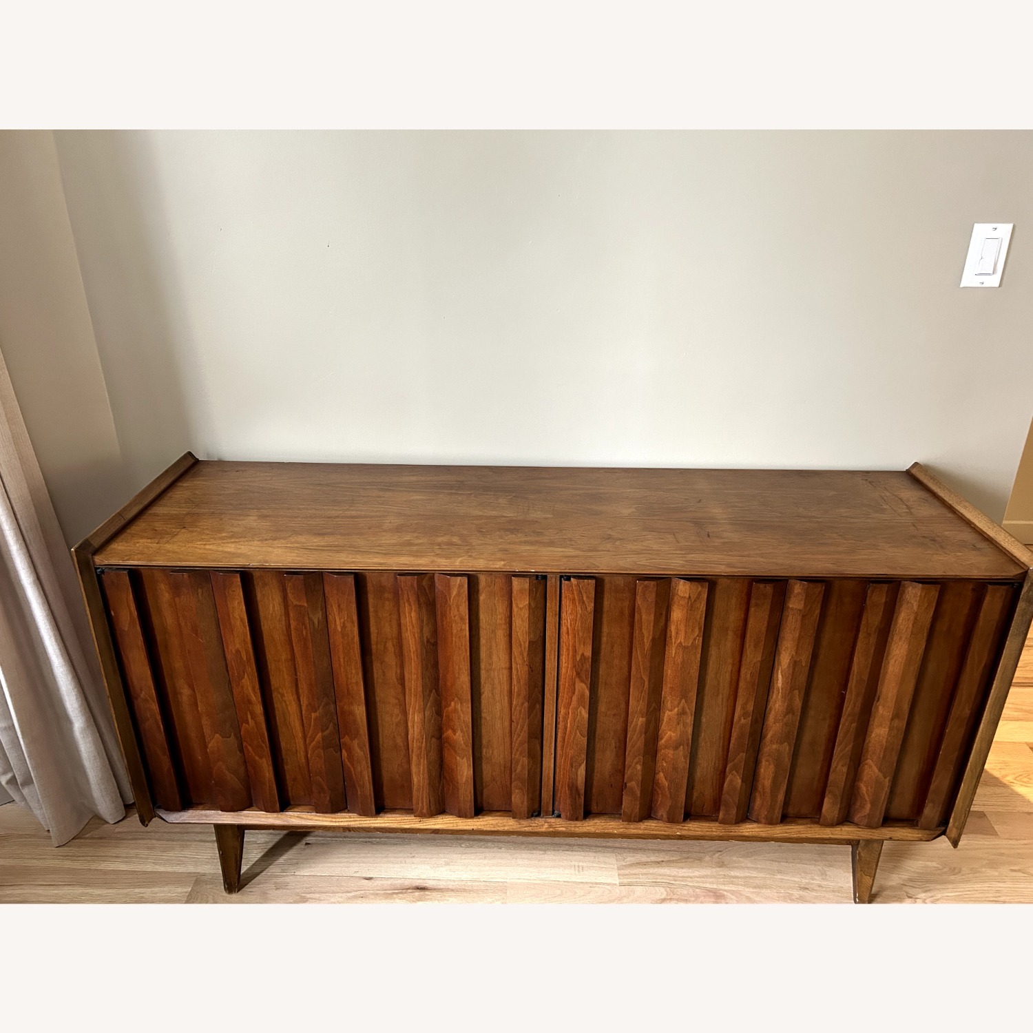 MCM Vintage Wooden Sideboard Credenza - image-7