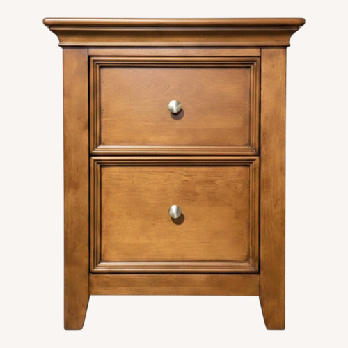 Used Country Willow Cherry Nightstand for sale on AptDeco