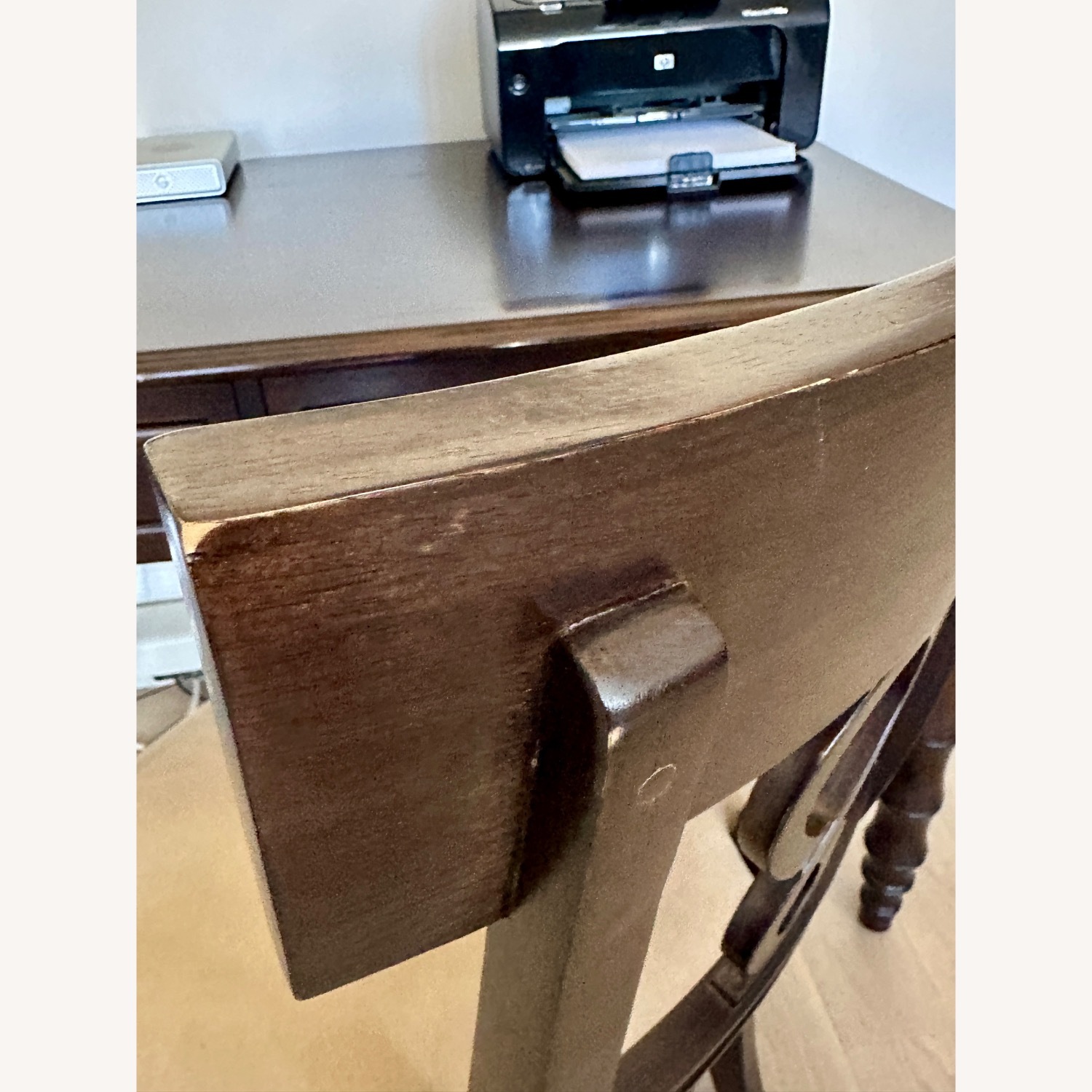 Martha Stewart by Bernhardt Dark Brown Wood Desk - image-12