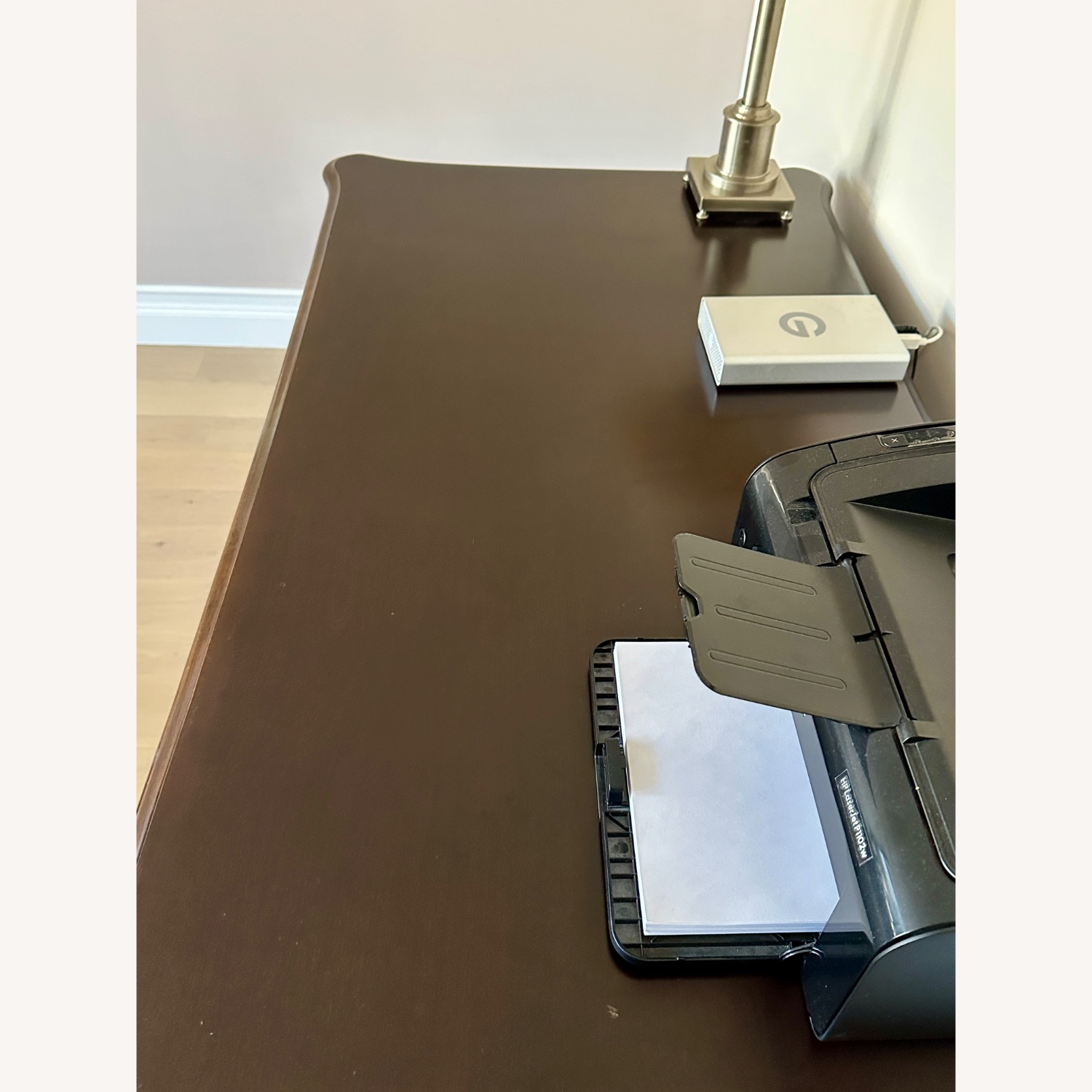 Martha Stewart by Bernhardt Dark Brown Wood Desk - image-3