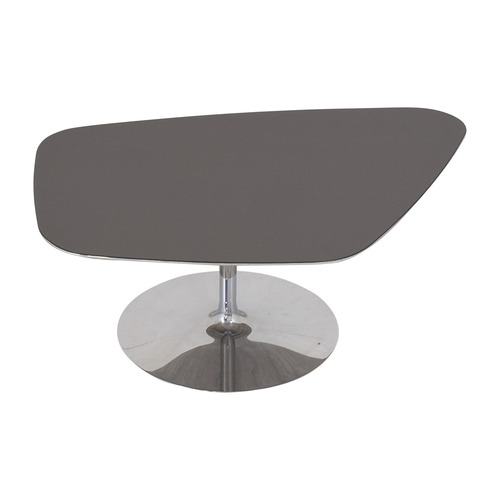 Used Flexform Dark Brown Metal Coffee Table for sale on AptDeco