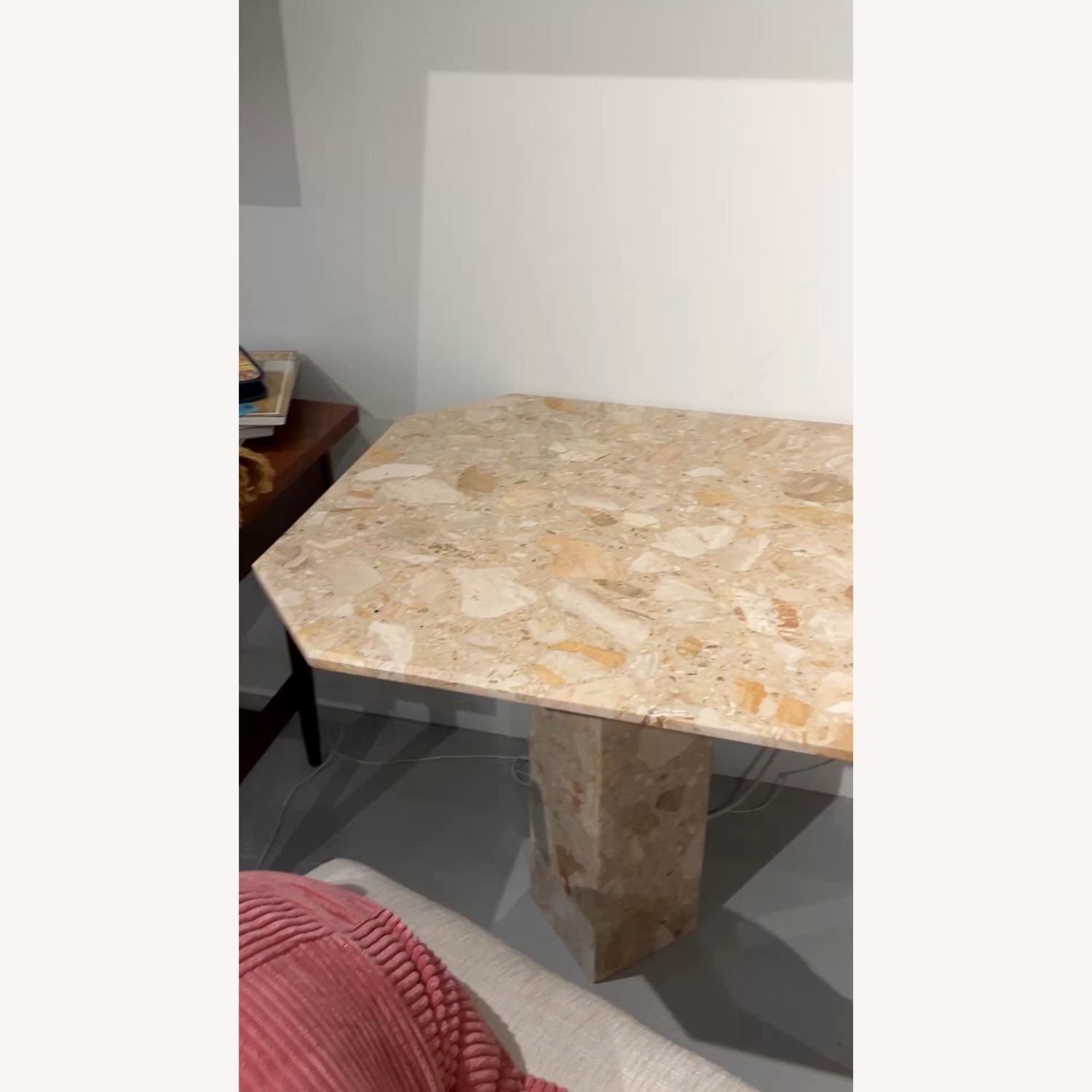 Designer-Style Stone Dining Table - image-3