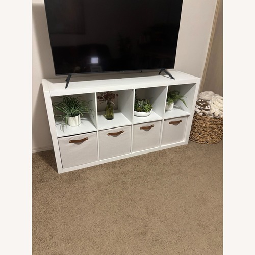 Used Better Homes and Gardens White Media Storage for sale on AptDeco