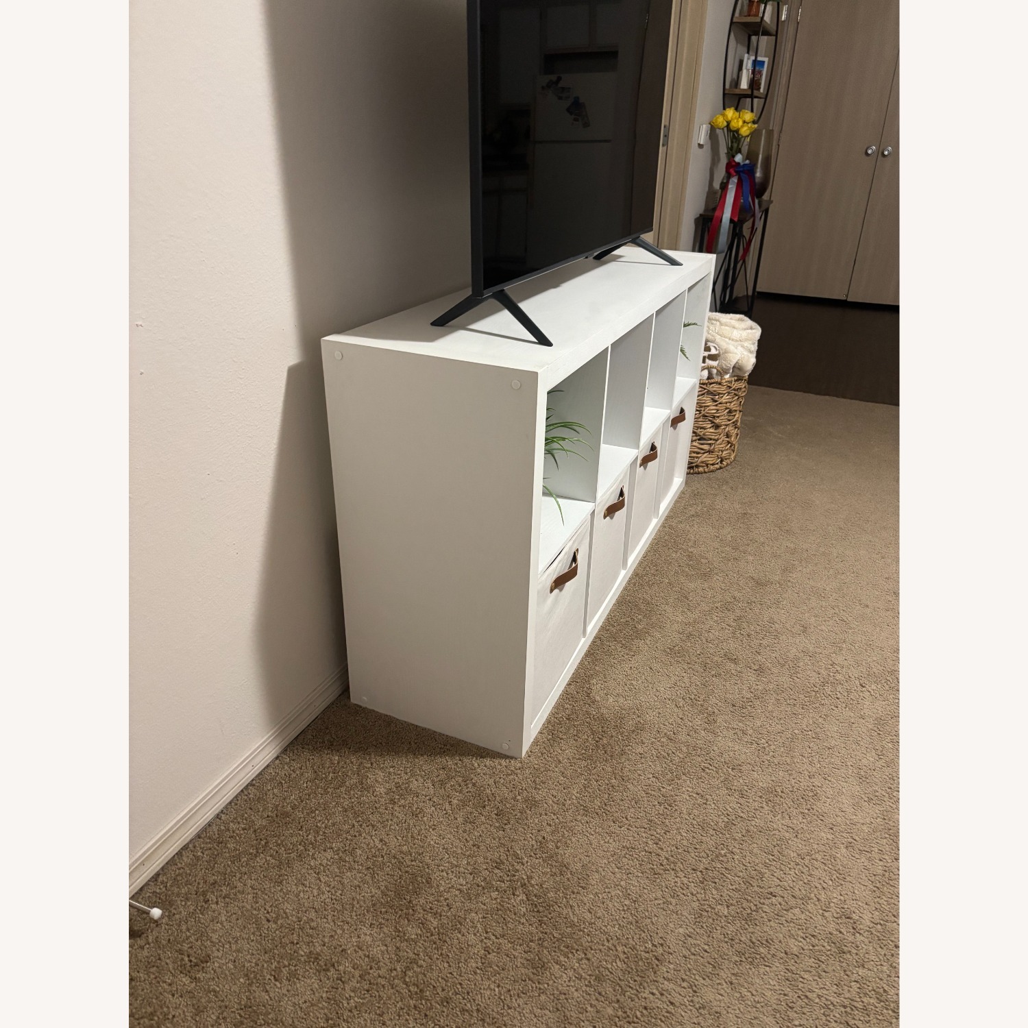 Better Homes and Gardens White Media Storage - image-3