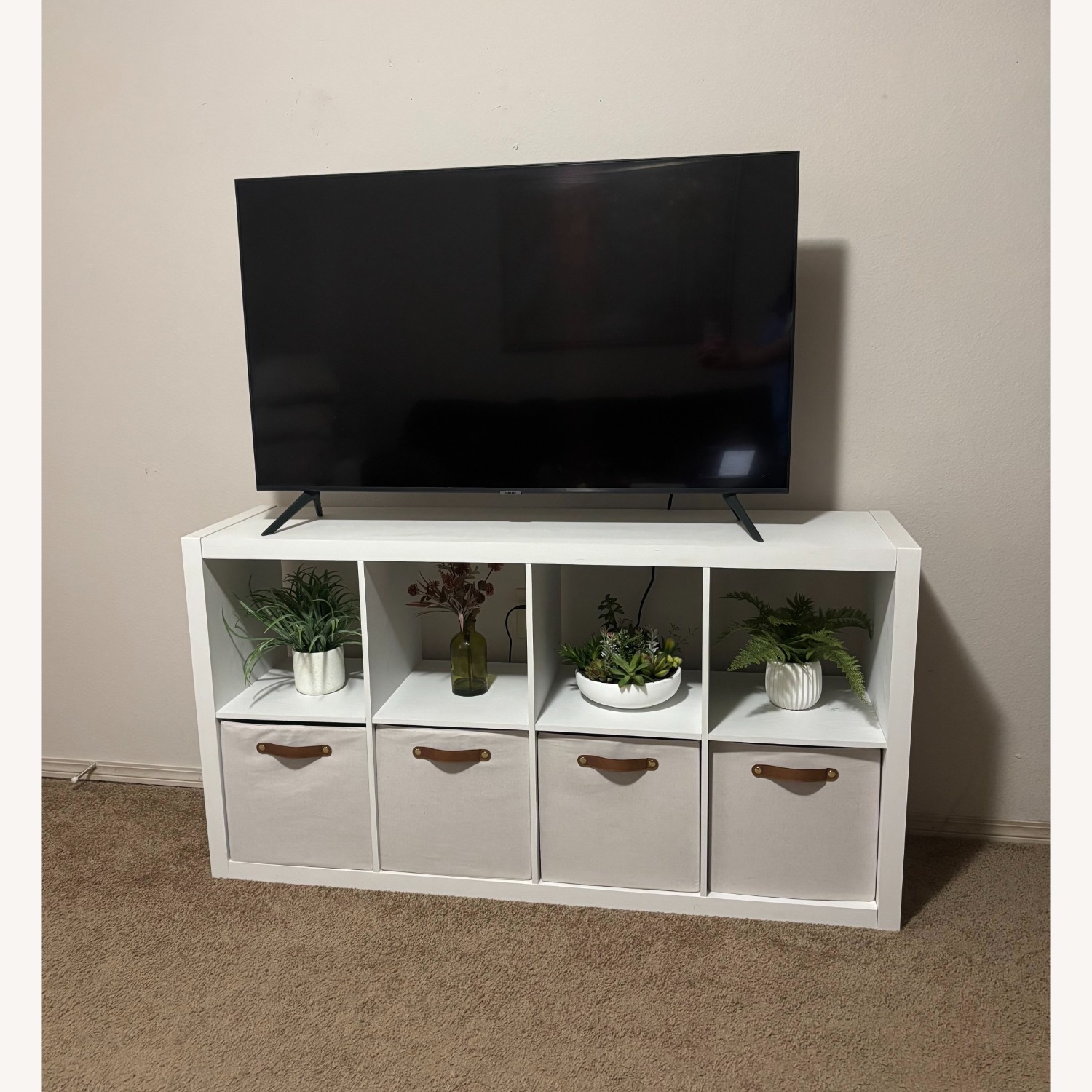 Better Homes and Gardens White Media Storage - image-2