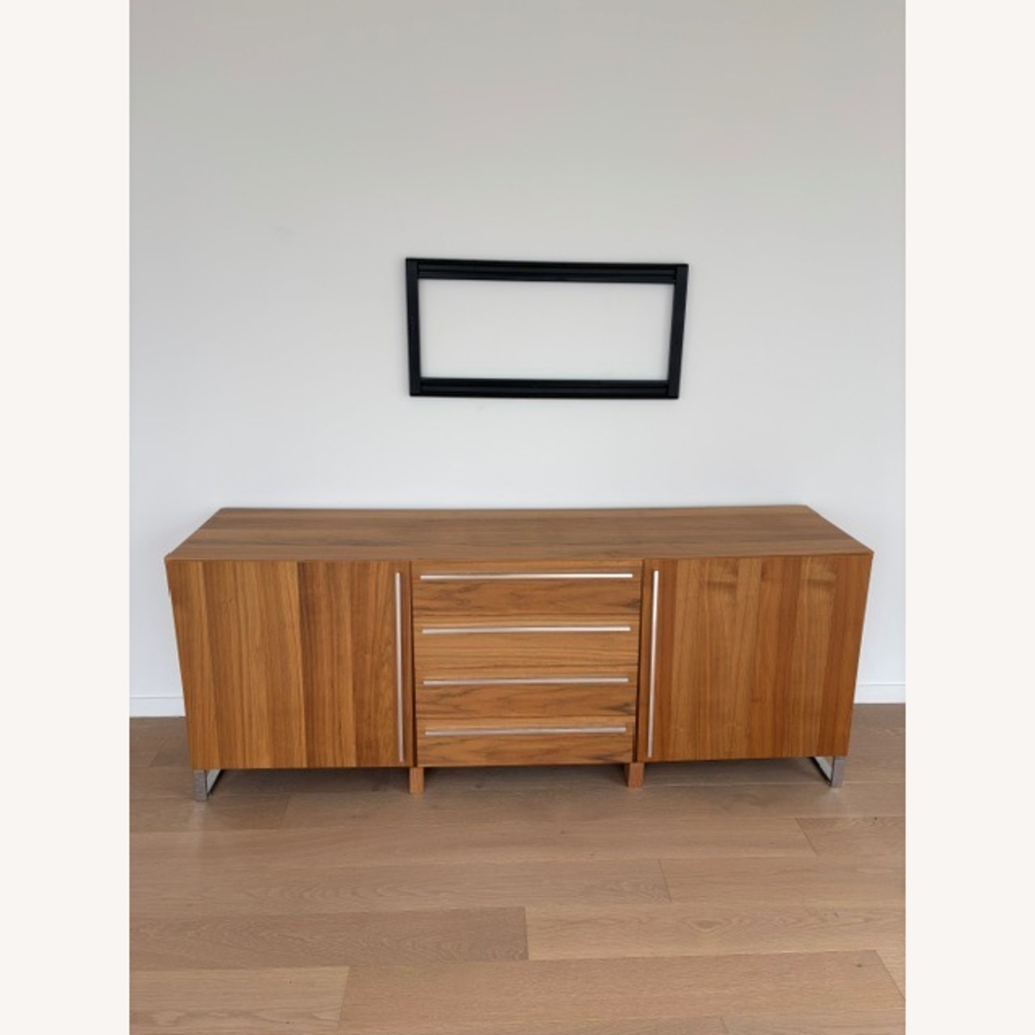 Natural Wood Veneer Sideboard - image-1