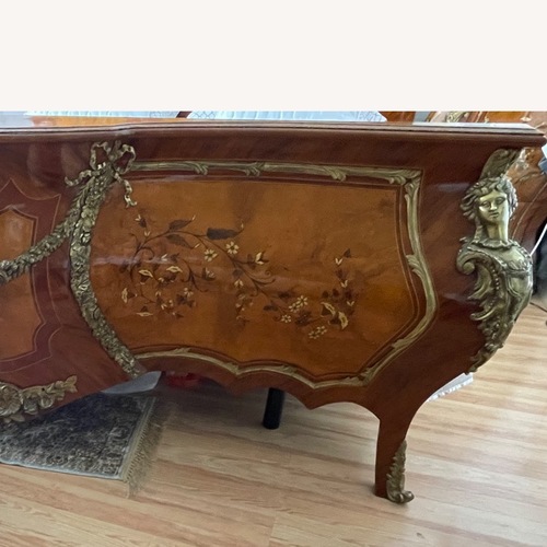 Used  Bombe King Bed for sale on AptDeco