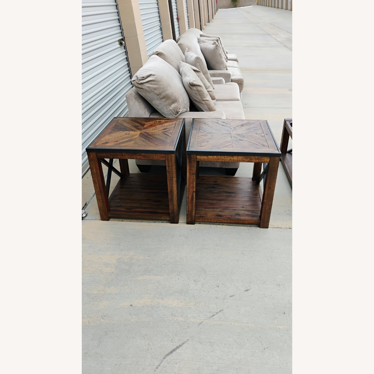 Light Brown 2 Piece Sectional - image-4
