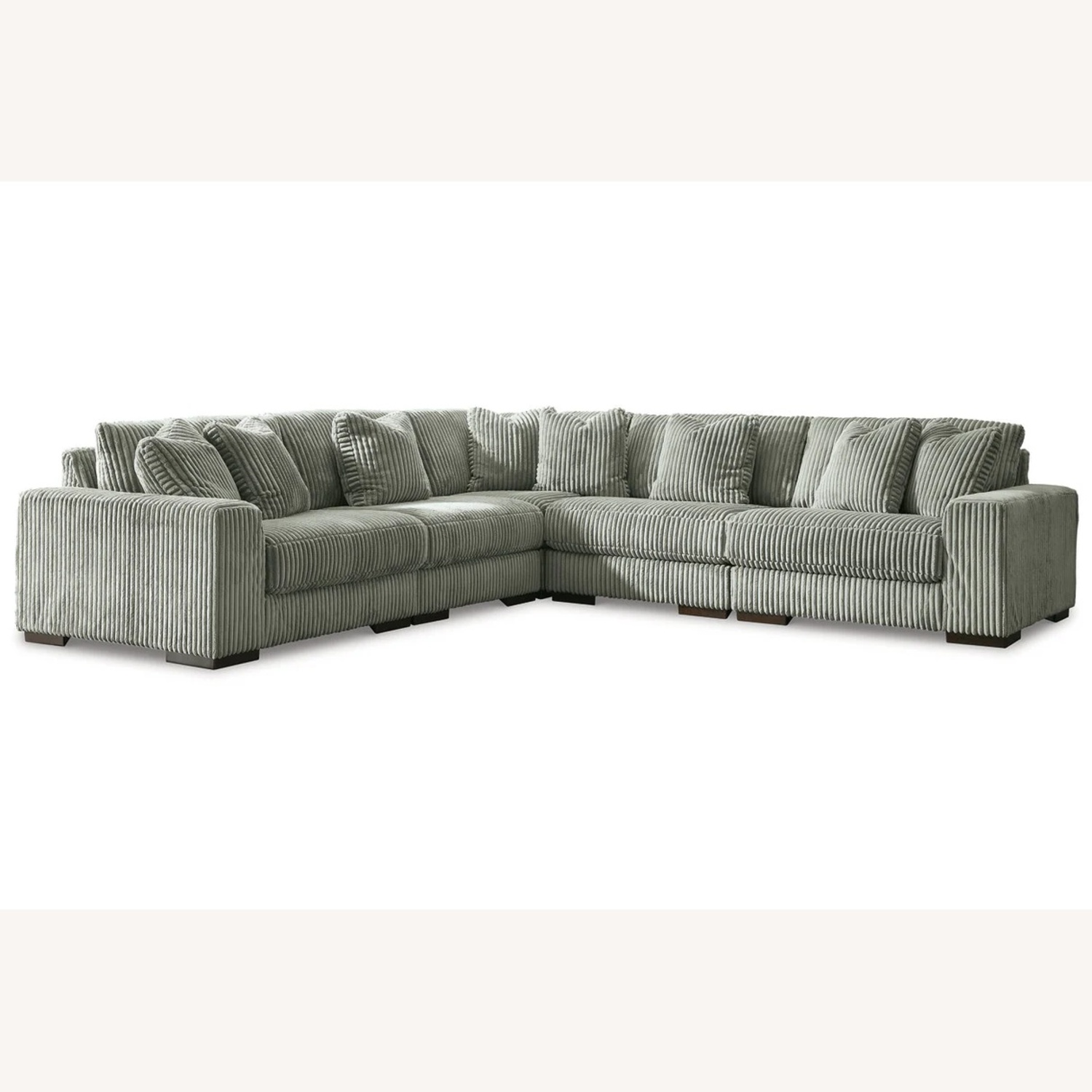 Ashley Furniture Light Gray 3+ Piece Sectional - image-7