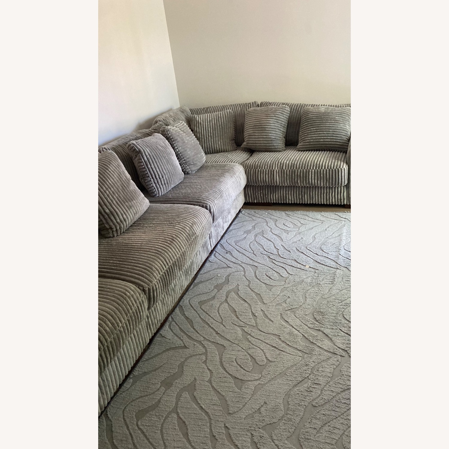 Ashley Furniture Light Gray 3+ Piece Sectional - image-2