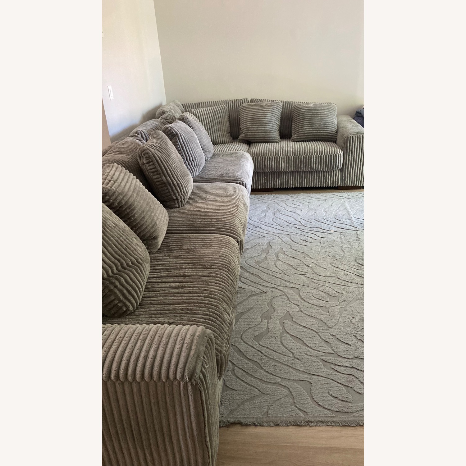 Ashley Furniture Light Gray 3+ Piece Sectional - image-1