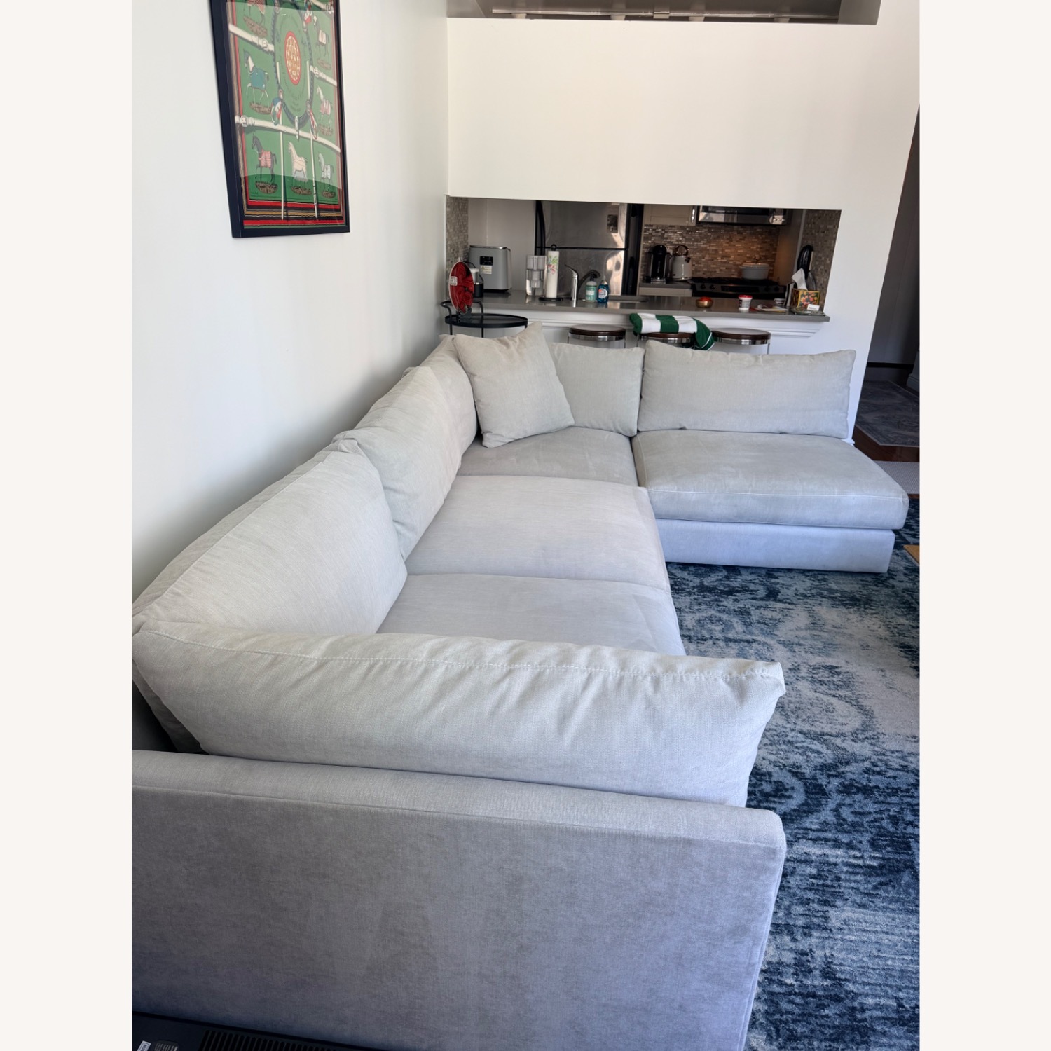 ABC Carpet and Home Natural 2 Piece Sectional - image-4