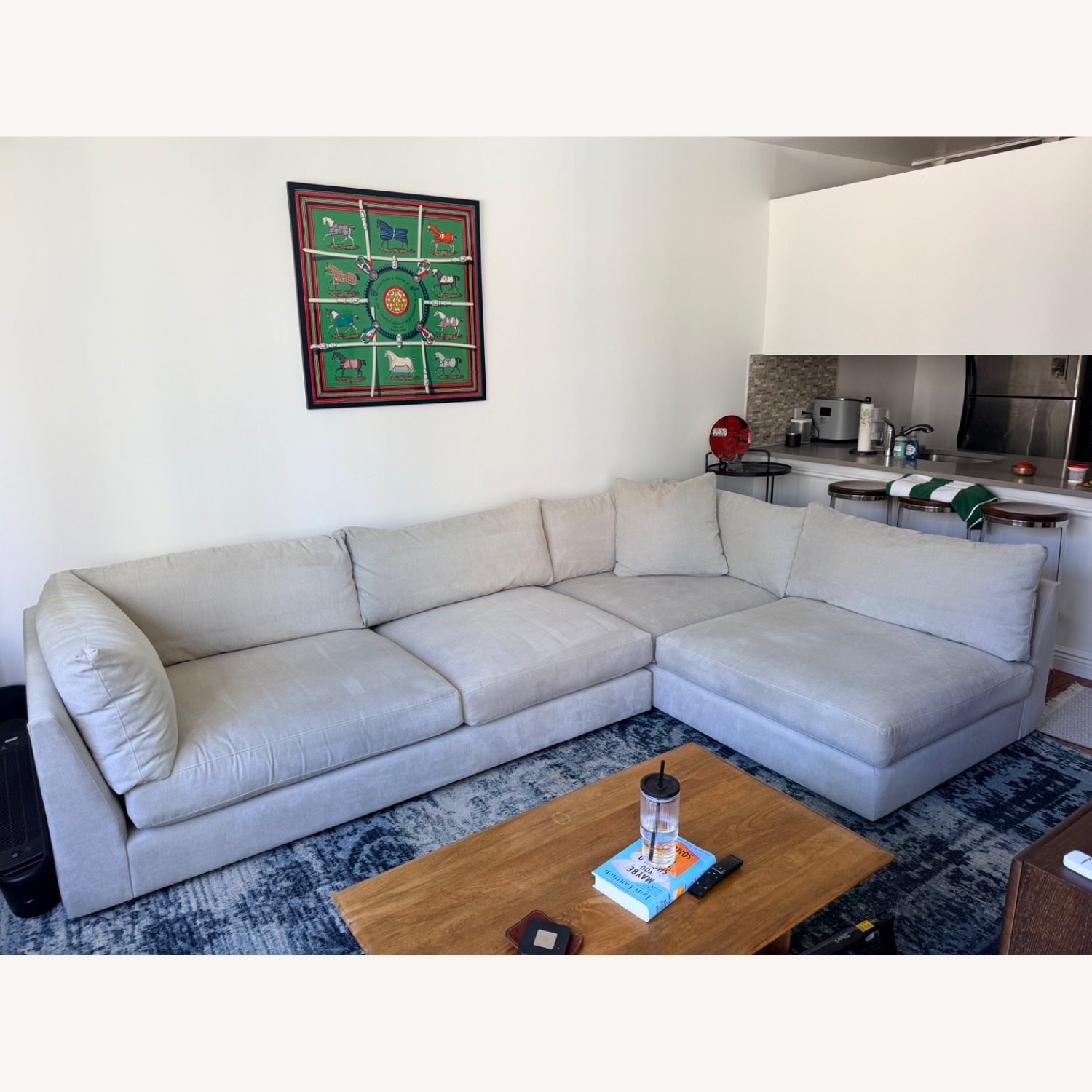 ABC Carpet and Home Natural 2 Piece Sectional - image-6
