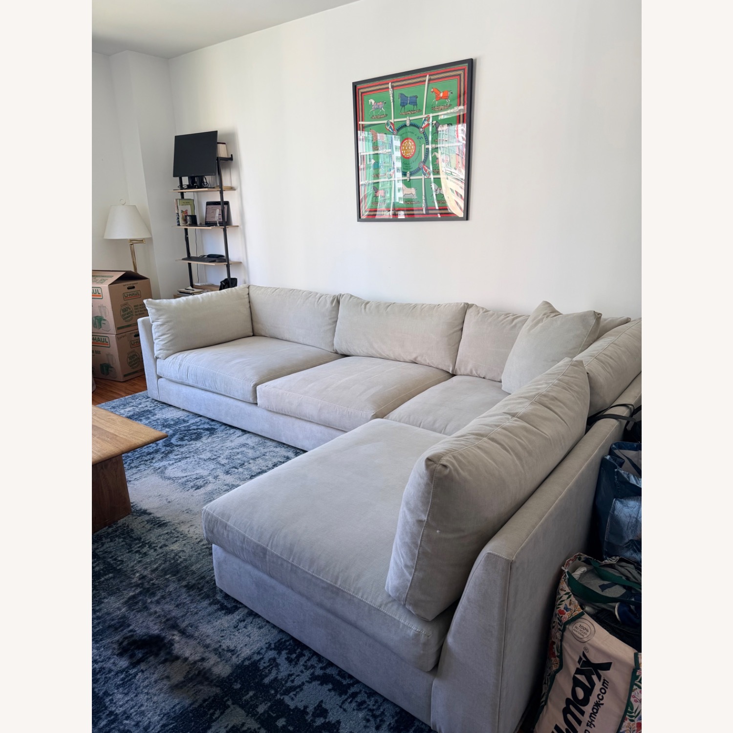 ABC Carpet and Home Natural 2 Piece Sectional - image-2