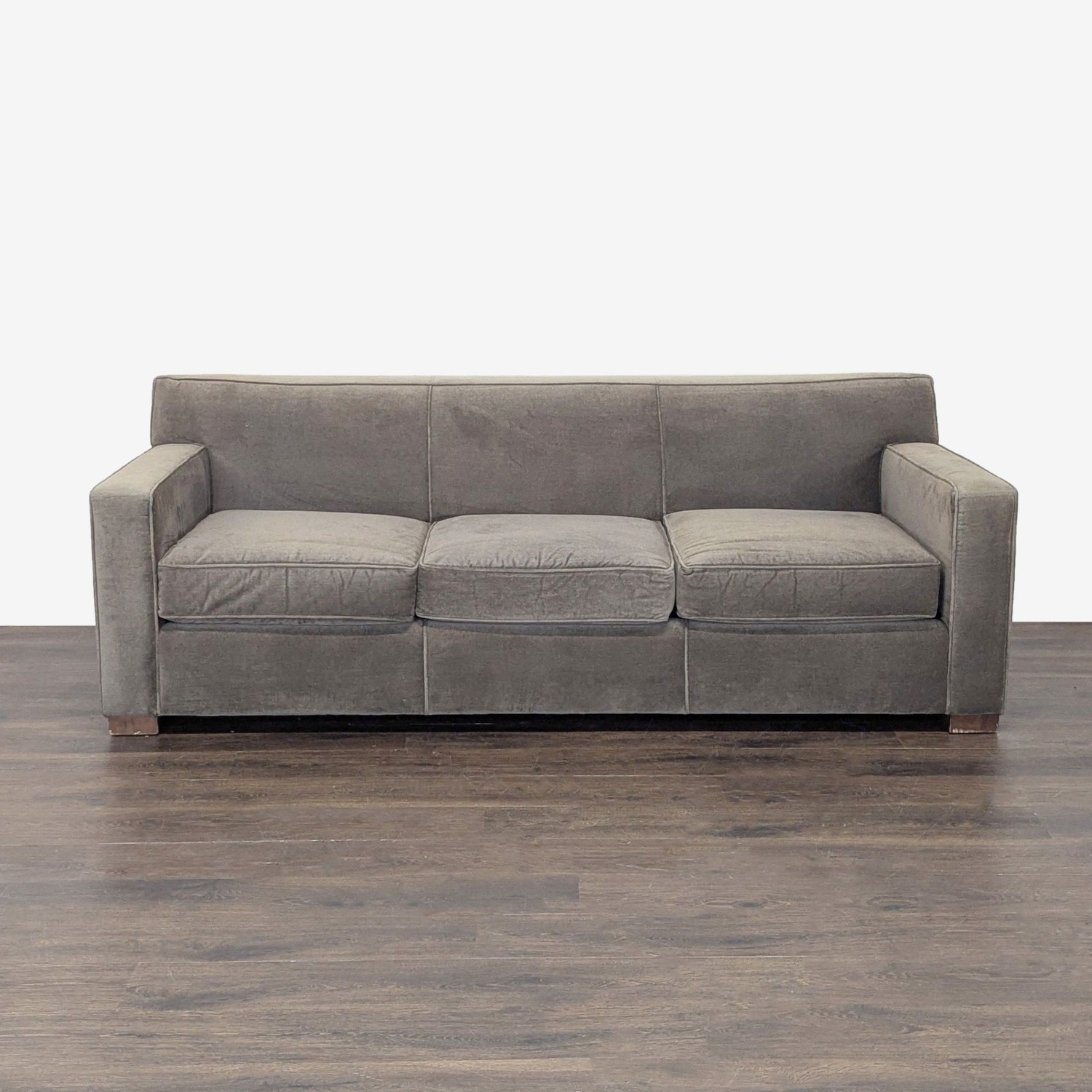 Room & Board 3-Seat Gray Sofa - image-5