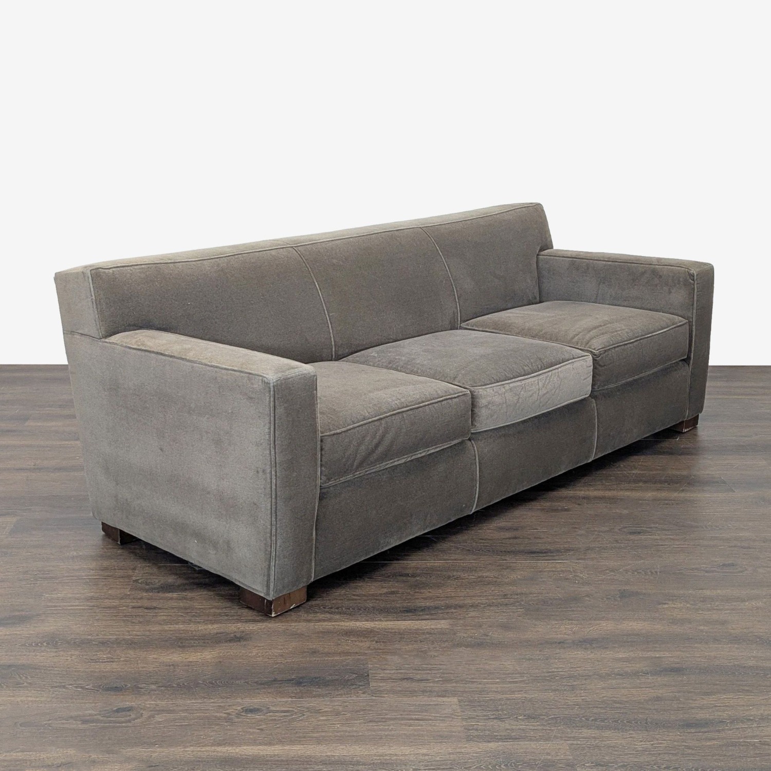 Room & Board 3-Seat Gray Sofa - image-7
