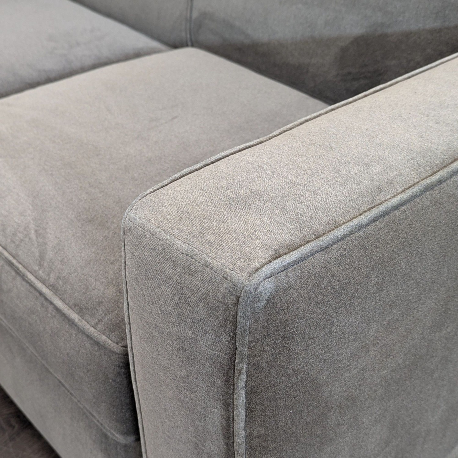 Room & Board 3-Seat Gray Sofa - image-2