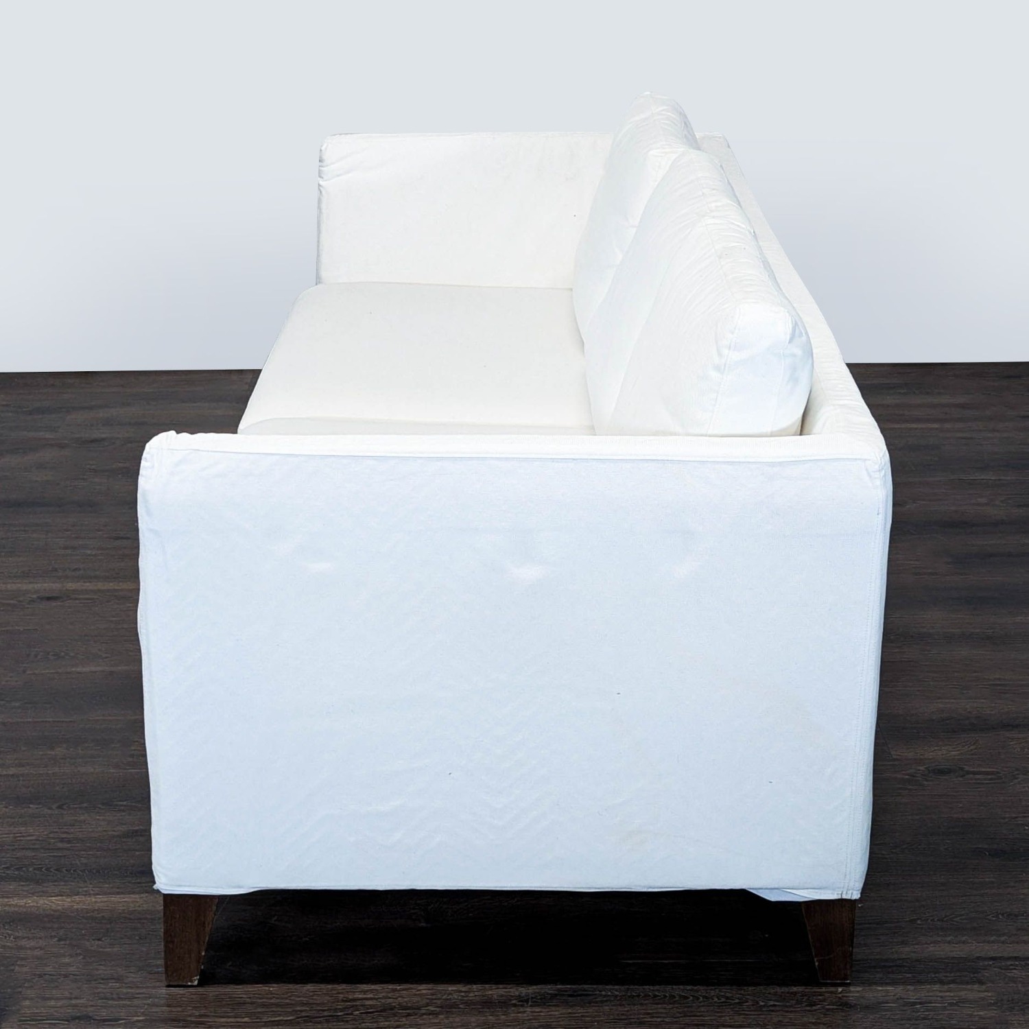 IKEA 3-Seat White Sofa - Modern and Comfortable - image-6