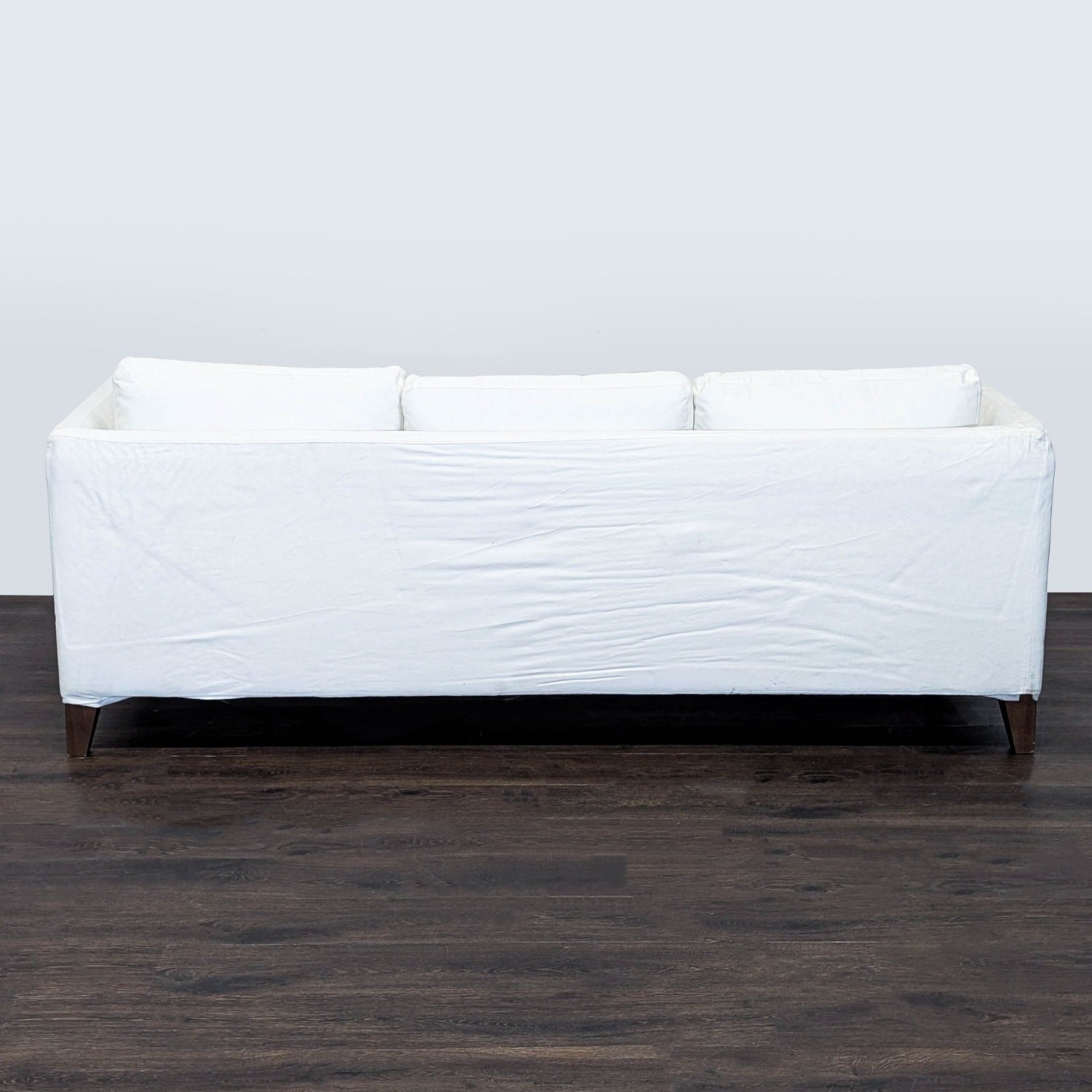 IKEA 3-Seat White Sofa - Modern and Comfortable - image-7