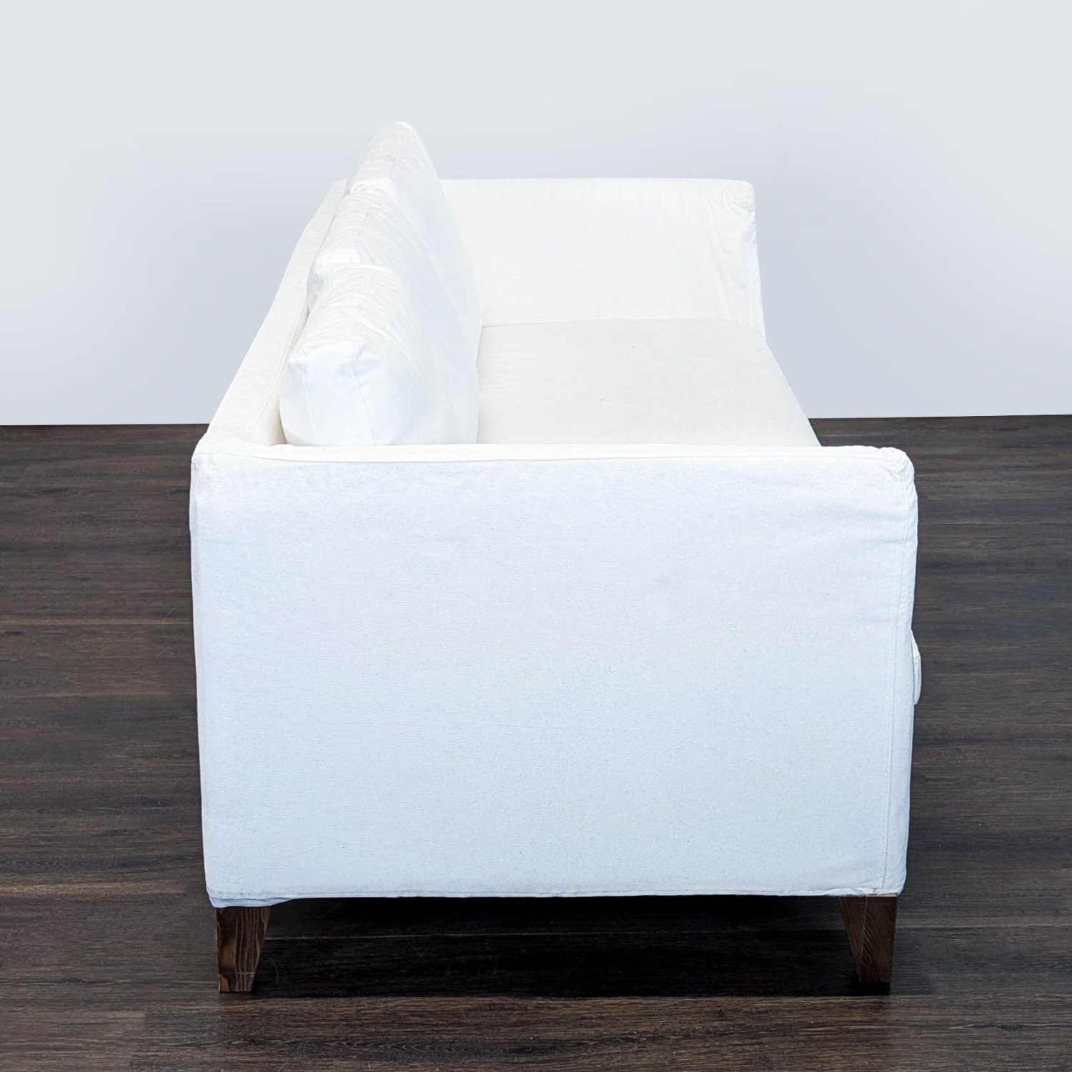 IKEA 3-Seat White Sofa - Modern and Comfortable - image-2