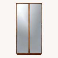 CB2 Mirrored Storage Cabinet
