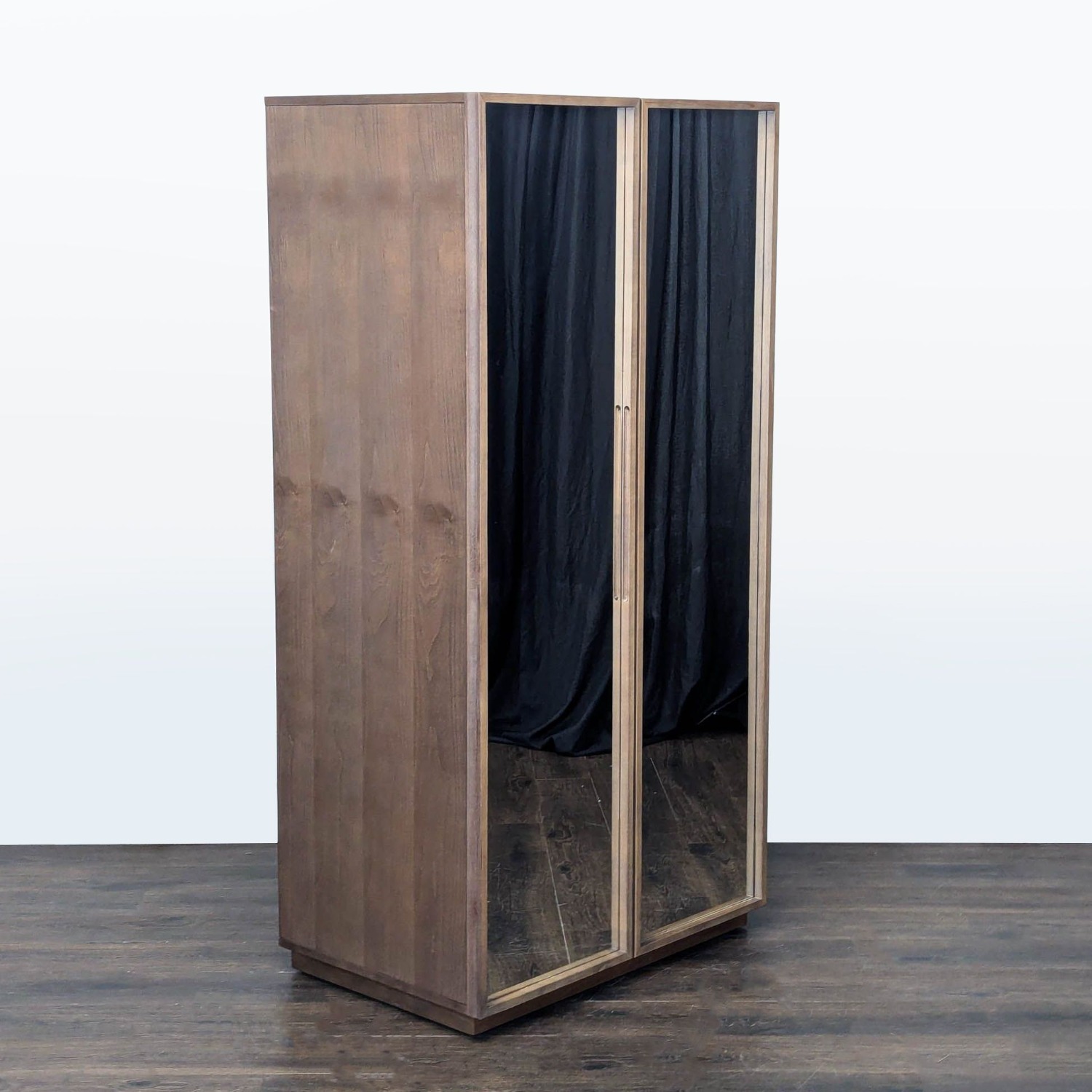 CB2 Mirrored Storage Cabinet - image-7