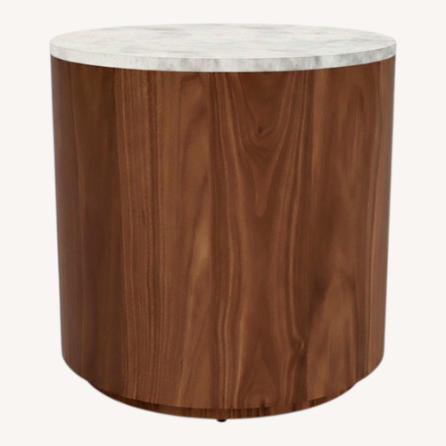 Used Room & Board Liam Dark Brown Side Table for sale on AptDeco