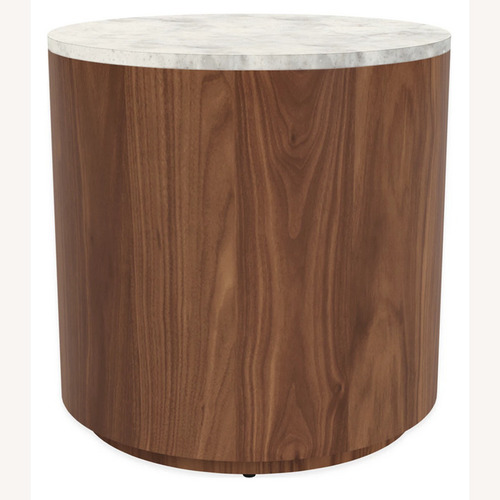 Used Room & Board Liam Dark Brown Side Table for sale on AptDeco