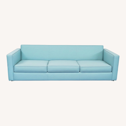 Used CB2 Club Modern 3-Seat Light Blue Sofa for sale on AptDeco