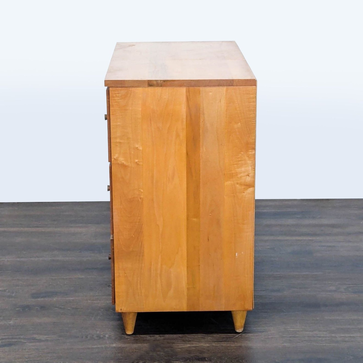Mid-Century Modern 3-Drawer Solid Wood Dresser - image-6