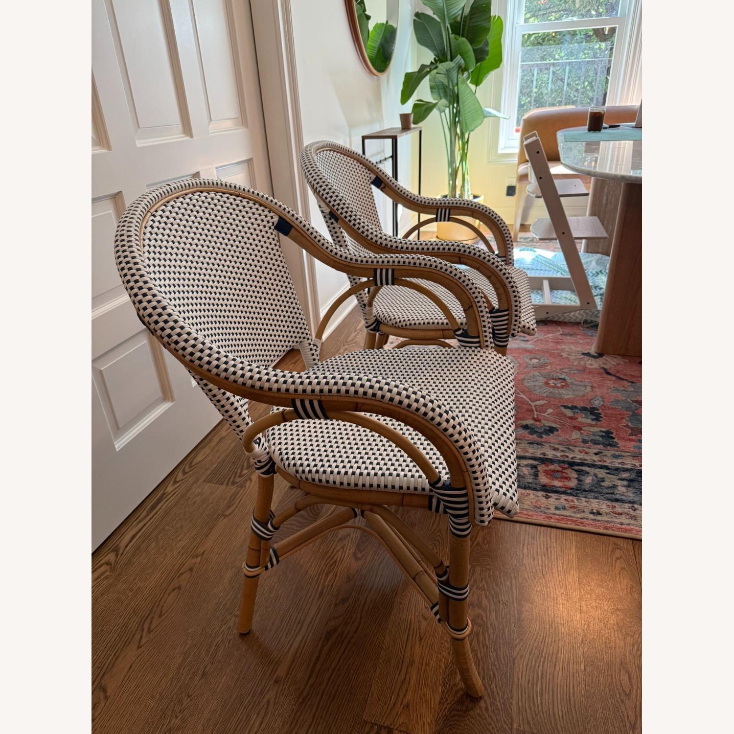 Serena & Lily Riviera Rattan Rattan Dining Chairs - image-2