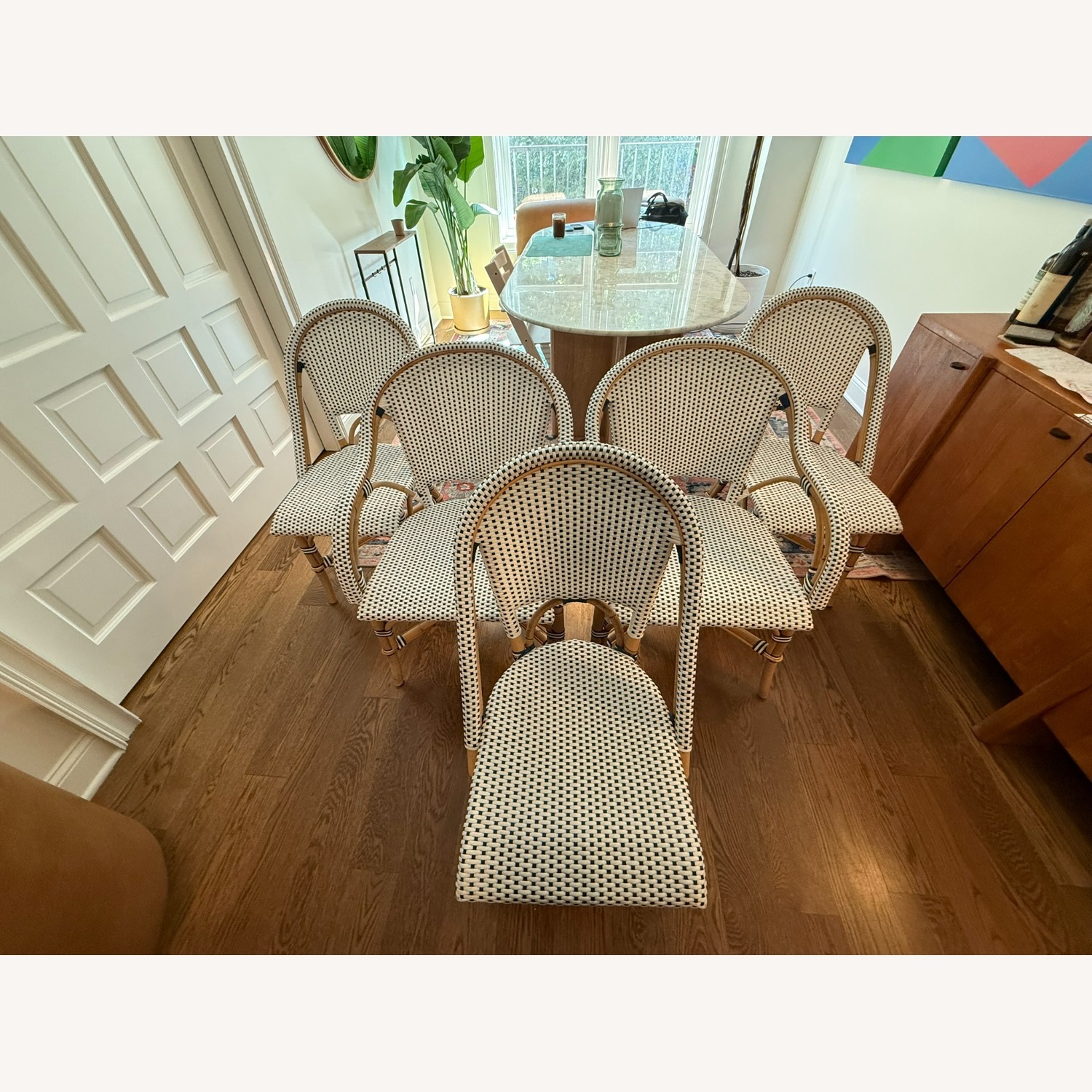 Serena & Lily Riviera Rattan Rattan Dining Chairs - image-5
