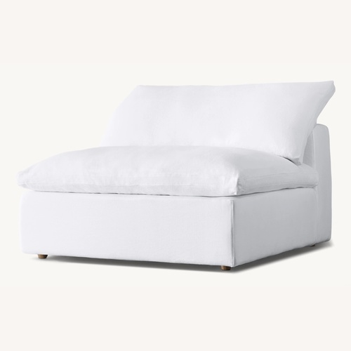 Used Restoration Hardware Cloud Armless Sectional Chair for sale on AptDeco