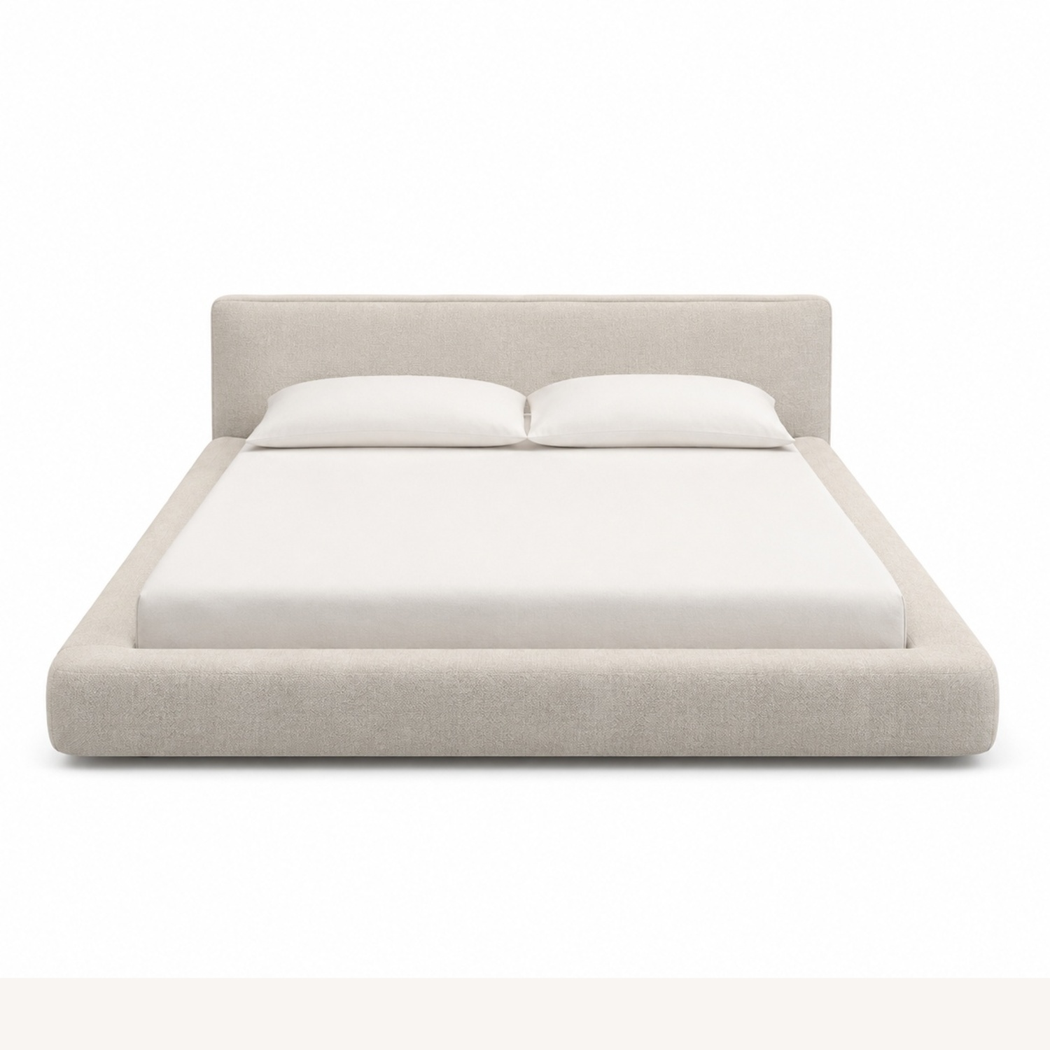 Ligne Roset Cemia by Peter Maly Natural Fabric Full Bed - image-5
