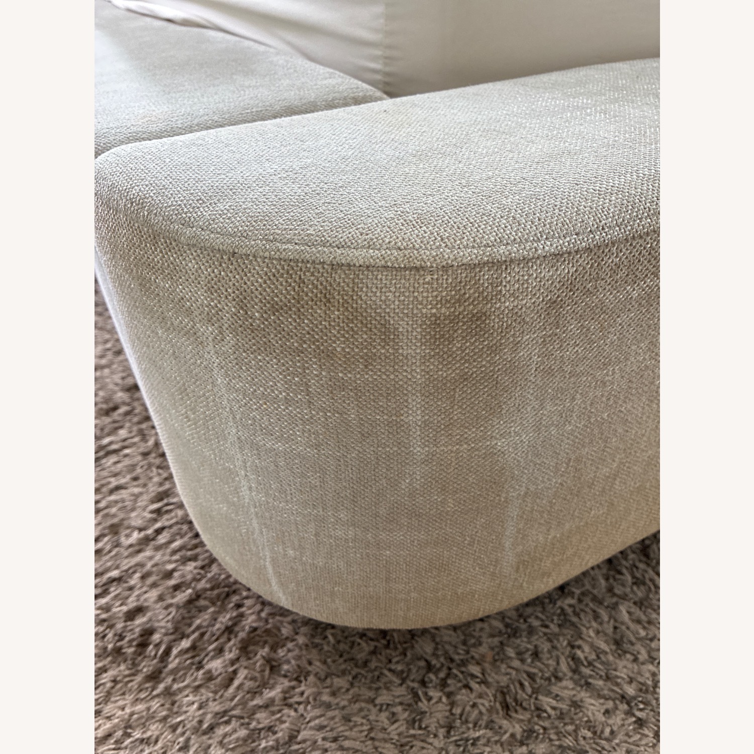 Ligne Roset Cemia by Peter Maly Natural Fabric Full Bed - image-4