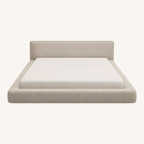 Used Ligne Roset Cemia by Peter Maly Natural Fabric Full Bed for sale on AptDeco