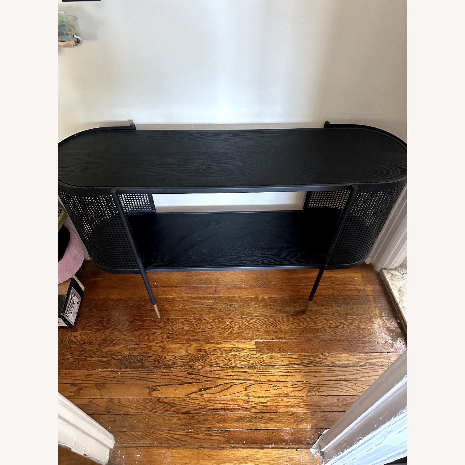 Vintage/Antique Black Wood Sideboard - image-1