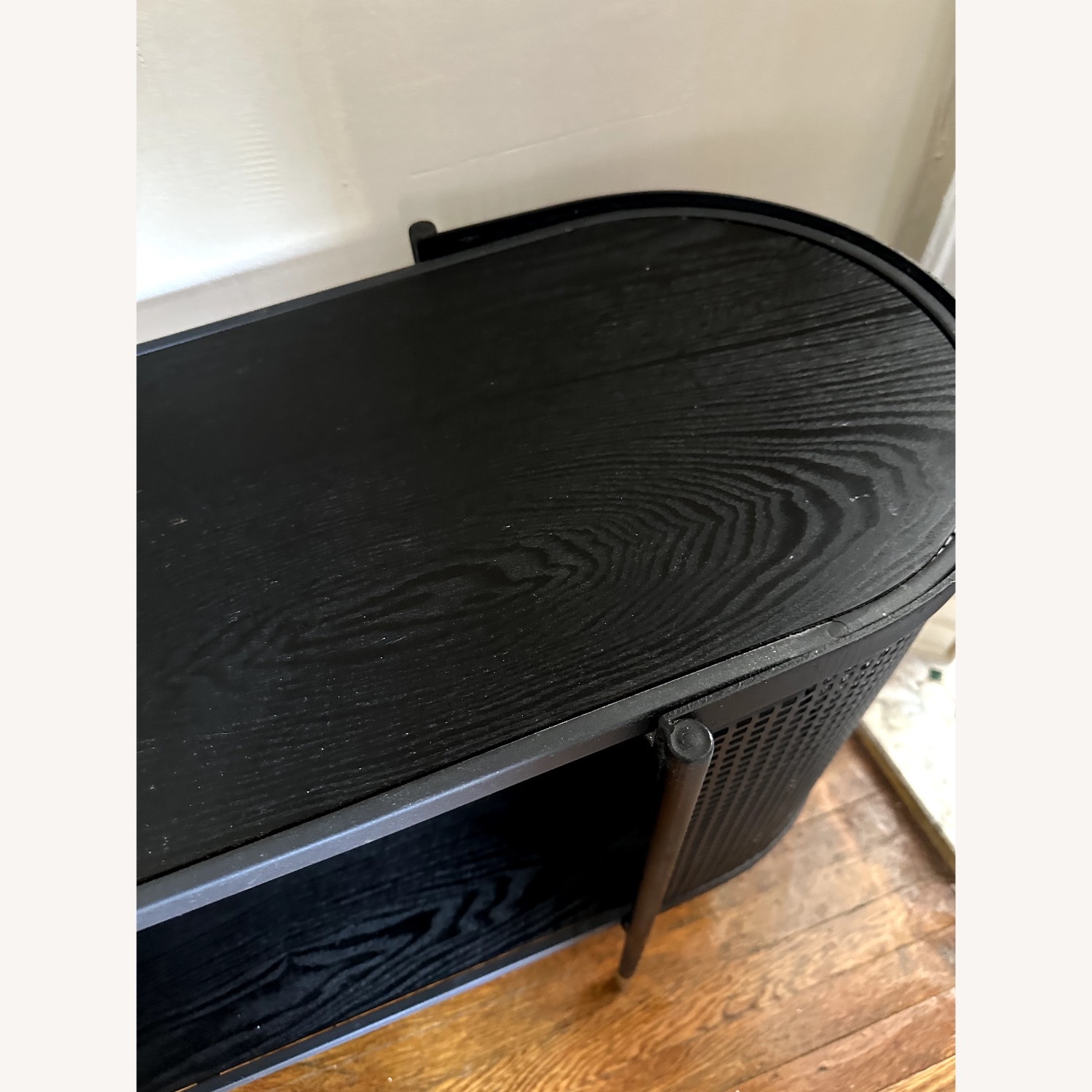 Vintage/Antique Black Wood Sideboard - image-3