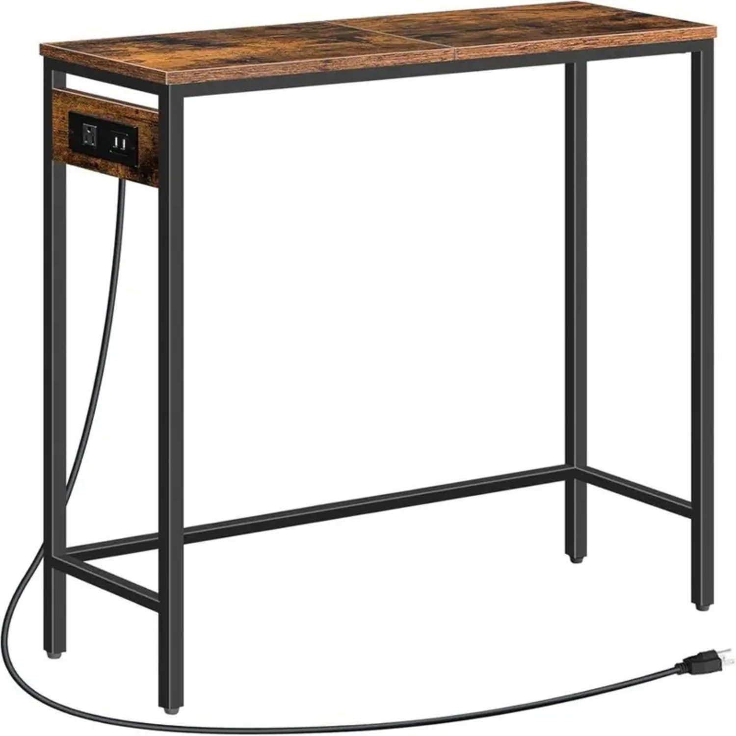 Bed Bath & Beyond Hoobro Black Wood Side Table - image-5