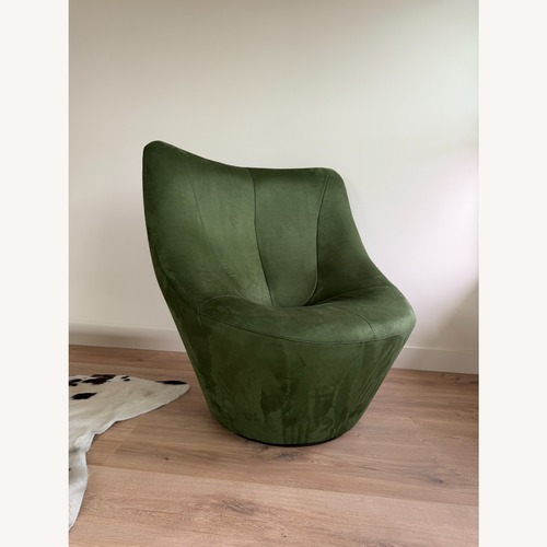 Used Ligne Roset Forest Geen Anda Accent Chair for sale on AptDeco