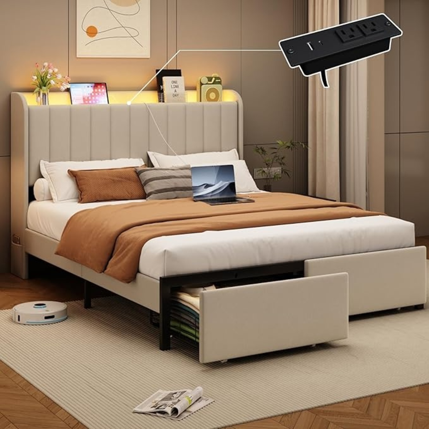 Amazon Tigubfre Bed Frame  - image-8