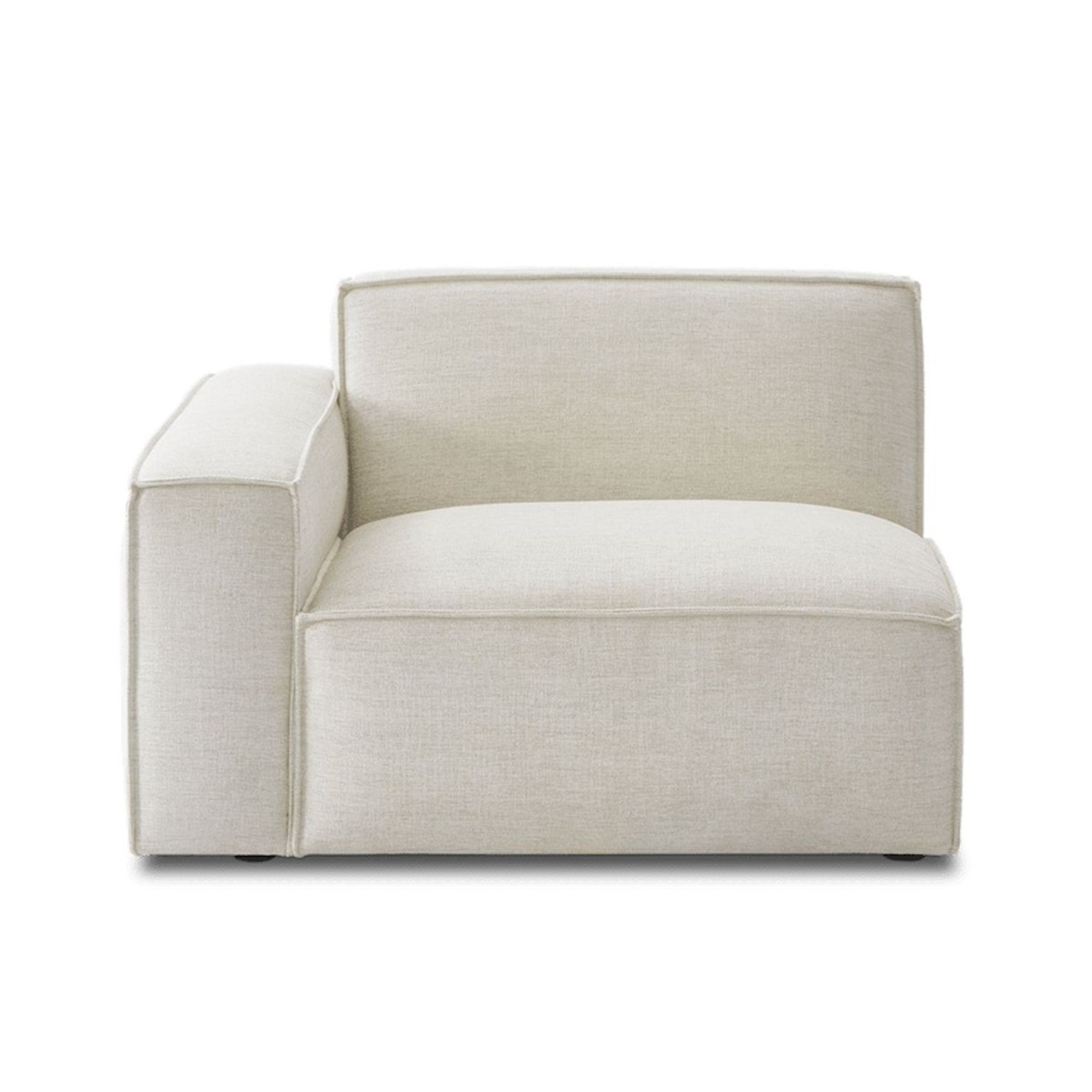 Castlery Jonathan Modern Left-Arm Creamy White - image-5
